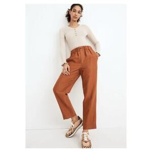 Madewell Tapered Hutson Pull On Tapered Leg Pants S